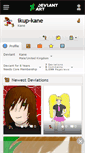 Mobile Screenshot of ikup-kane.deviantart.com