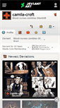 Mobile Screenshot of camila-croft.deviantart.com