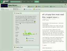 Tablet Screenshot of kpop-news.deviantart.com
