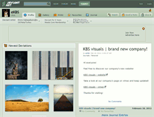 Tablet Screenshot of ekbs.deviantart.com