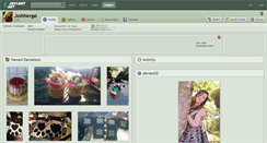 Desktop Screenshot of joshnergal.deviantart.com