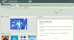 Desktop Screenshot of nathcarter.deviantart.com