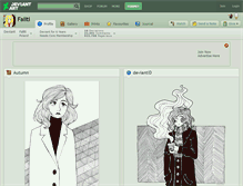 Tablet Screenshot of faliti.deviantart.com