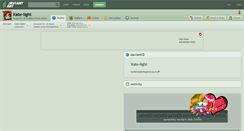 Desktop Screenshot of kate-light.deviantart.com