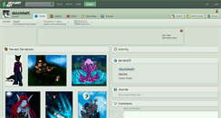 Desktop Screenshot of dazzlekatt.deviantart.com