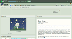 Desktop Screenshot of dinchan.deviantart.com