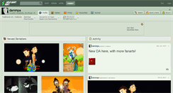 Desktop Screenshot of dammpa.deviantart.com