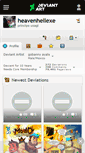 Mobile Screenshot of heavenhellexe.deviantart.com