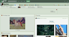 Desktop Screenshot of berachan.deviantart.com