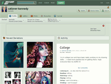 Tablet Screenshot of catlover-kennedy.deviantart.com