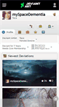 Mobile Screenshot of myspacedementia.deviantart.com