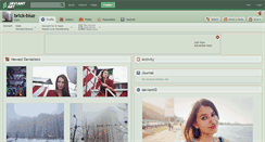 Desktop Screenshot of brick-blue.deviantart.com
