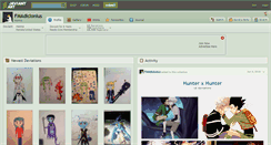 Desktop Screenshot of fmadiclonius.deviantart.com