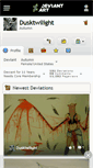 Mobile Screenshot of dusktwilight.deviantart.com