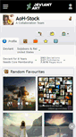 Mobile Screenshot of aoh-stock.deviantart.com