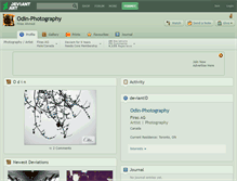 Tablet Screenshot of odin-photography.deviantart.com