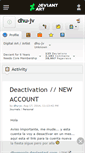Mobile Screenshot of dhu-jv.deviantart.com