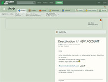 Tablet Screenshot of dhu-jv.deviantart.com