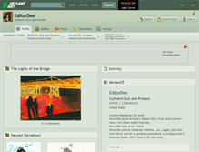 Tablet Screenshot of editordee.deviantart.com