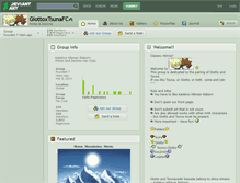 Tablet Screenshot of giottoxtsunafc.deviantart.com