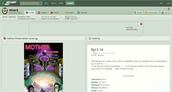 Desktop Screenshot of mizer8.deviantart.com