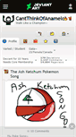 Mobile Screenshot of cantthinkofanamelol.deviantart.com