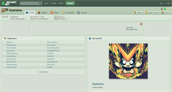 Desktop Screenshot of ksamama.deviantart.com