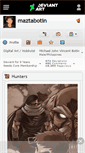 Mobile Screenshot of maztabotin.deviantart.com
