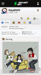 Mobile Screenshot of kayanohl.deviantart.com