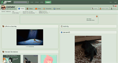 Desktop Screenshot of lissinater.deviantart.com