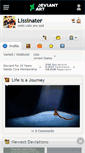 Mobile Screenshot of lissinater.deviantart.com