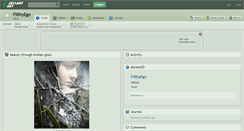 Desktop Screenshot of filthyego.deviantart.com