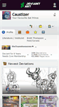 Mobile Screenshot of caustizer.deviantart.com