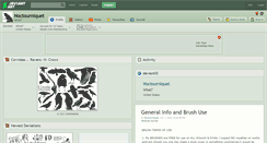 Desktop Screenshot of noctourniquet.deviantart.com