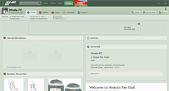 Desktop Screenshot of hinata-fc.deviantart.com