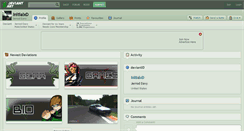 Desktop Screenshot of initialxd.deviantart.com