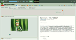 Desktop Screenshot of narutoxhinatafan.deviantart.com