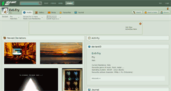 Desktop Screenshot of evil-fry.deviantart.com
