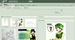 Desktop Screenshot of kinx3.deviantart.com