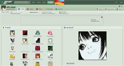 Desktop Screenshot of hfc4545.deviantart.com