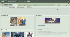 Desktop Screenshot of dragoncrescent.deviantart.com