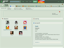 Tablet Screenshot of hedo.deviantart.com