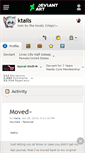 Mobile Screenshot of ktails.deviantart.com