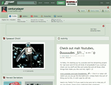 Tablet Screenshot of centuryslayer.deviantart.com