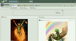 Desktop Screenshot of olivera-h.deviantart.com