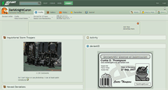 Desktop Screenshot of darkknightcuron.deviantart.com