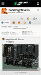 Mobile Screenshot of darkknightcuron.deviantart.com