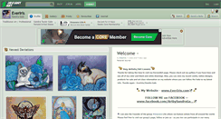 Desktop Screenshot of everiris.deviantart.com