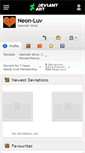 Mobile Screenshot of neon-luv.deviantart.com