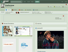 Tablet Screenshot of charitojonas.deviantart.com